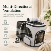 Cross-border Cat Bag Outgoing Portable Pet Bag Large Capacity Pet Space Capsule Cat and Dog Box Shoulder Cat Outgoing Bag