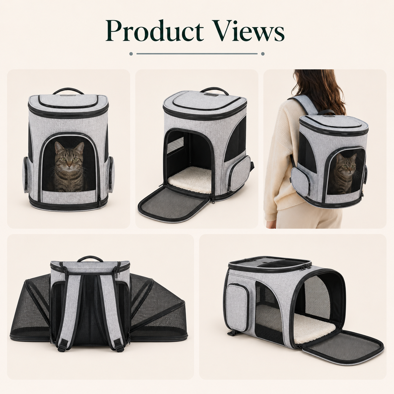 Cross-border Cat Bag Outgoing Portable Pet Bag Large Capacity Pet Space Capsule Cat and Dog Box Shoulder Cat Outgoing Bag