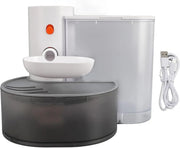 Petgravity Automatic Pet Water Fountain - Fresh Water Dispenser with Separate Clean & Waste Tanks No Filter Required