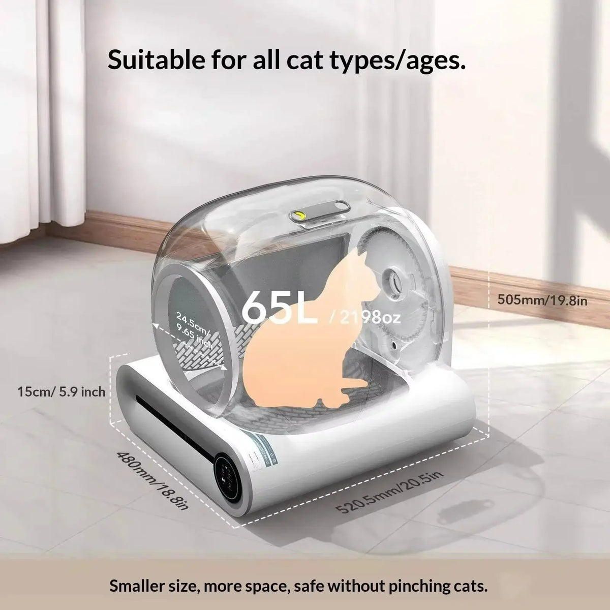 Smart Cat Toilet Electric Self-Cleaning