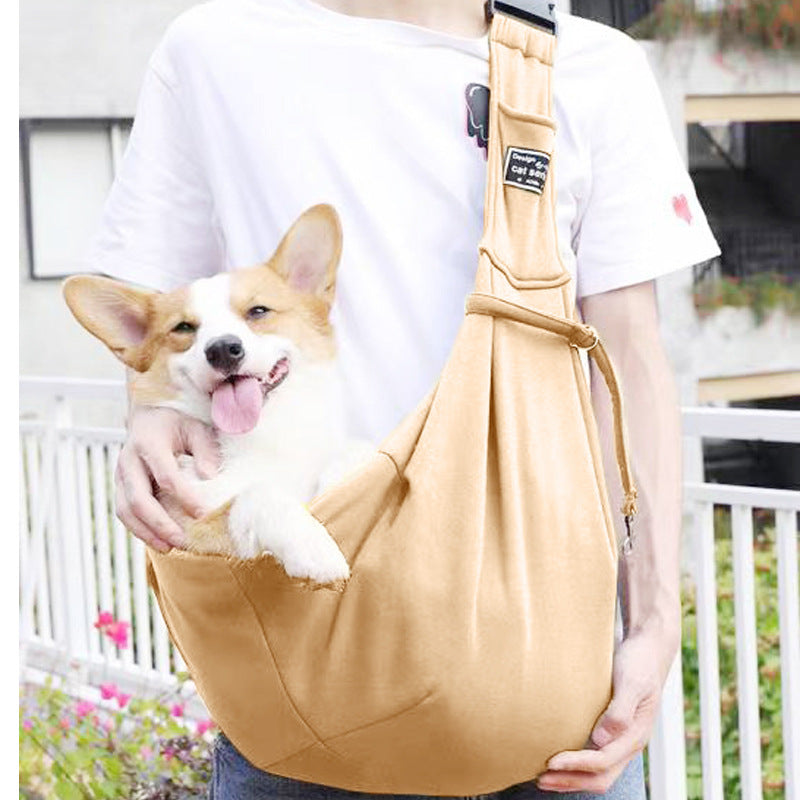 New Amazon Folding Dog Backpack Breathable Pet Outgoing Bag Pet Bag Shoulder Crossbody Cat Bag Wholesale