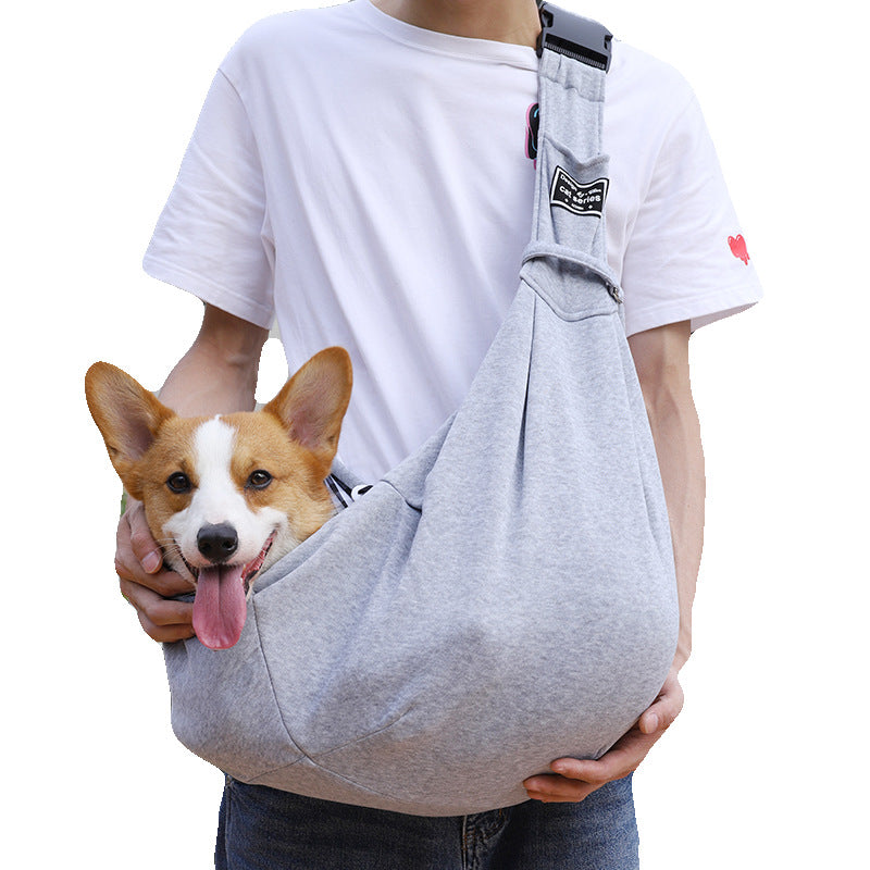 New Amazon Folding Dog Backpack Breathable Pet Outgoing Bag Pet Bag Shoulder Crossbody Cat Bag Wholesale