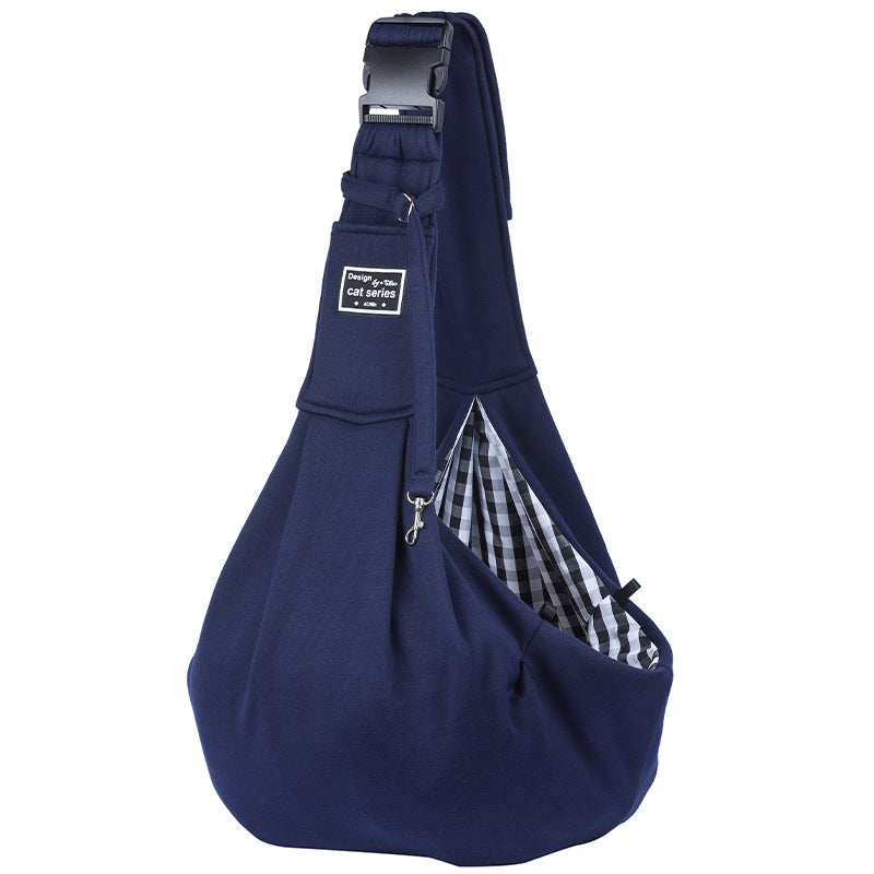 New Amazon Folding Dog Backpack Breathable Pet Outgoing Bag Pet Bag Shoulder Crossbody Cat Bag Wholesale