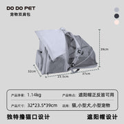 Summer Breathable Mesh Pet Carrier Bag, Portable Cat Carrier with Opening, Small Dog Backpack Manufacturer Wholesale