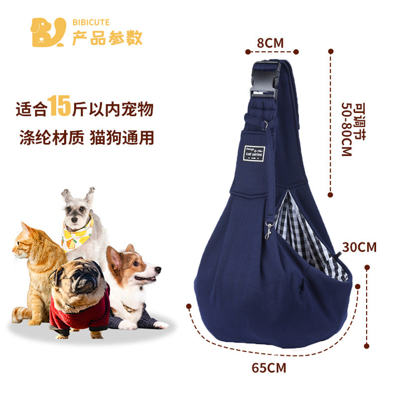 New Amazon Folding Dog Backpack Breathable Pet Outgoing Bag Pet Bag Shoulder Crossbody Cat Bag Wholesale
