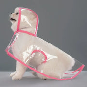 XS/8XL ペット用レインコート 透明な犬用レインコート 防水・防風ペット衣類 大型犬用ペット犬コスチューム