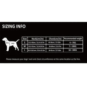Truelovepet Dog Harness for Big Medium Small with Cotton Aluminum Alloy Floral Pattern Adjustable Vest