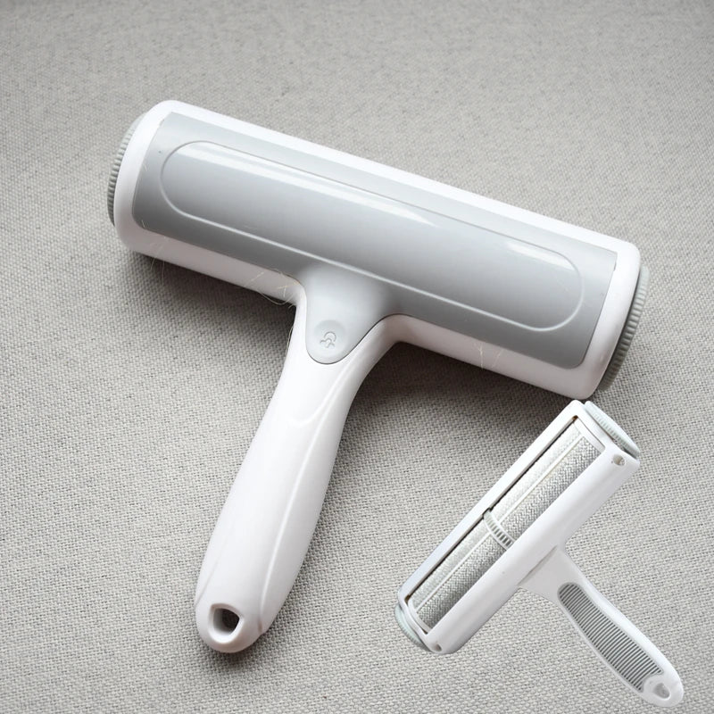 Brosse à animaux grise