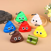 Accessoires pour animaux de compagnie - Distributeur de sacs poubelle. Sac hygiénique dégradable portable pour chiens et boîte de rangement pour excréments de chats et de chiens pour les sorties