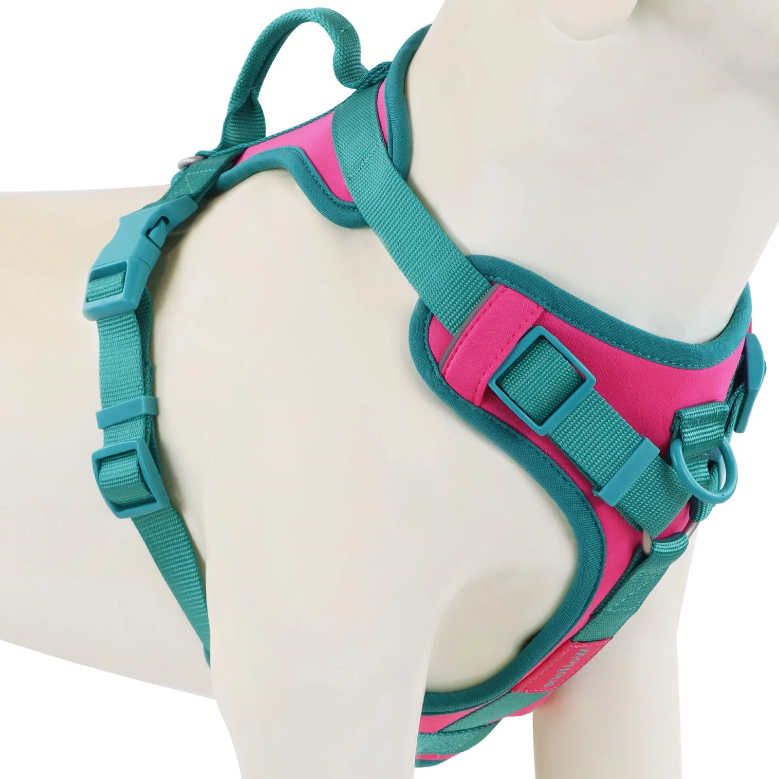 Splicing Colors Breathable for Medium No Pull Dog Harness for Large Small Dogs Adjustable Chest Strap Dog Harness Personalized