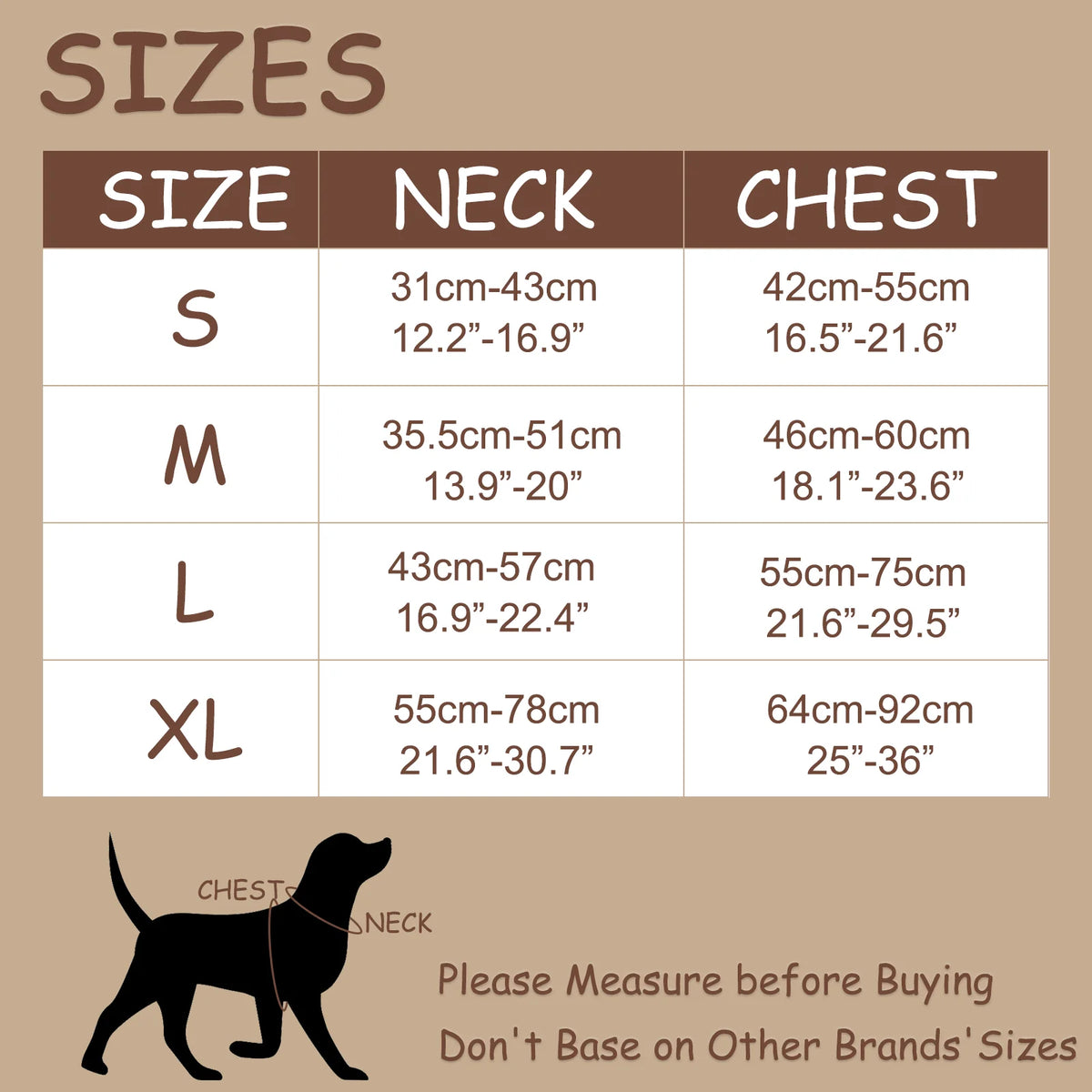 New Chocolate Color Luxury Dog Harness No Pull for Large Small Dogs Adjustable Chest Strap Dog Harness Personalized