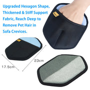 Pet Static Hair Removal Gloves Reusable Tool Washable Upgrade Edition Large Grooming Beauty Carpet Dog Cat Fur Supply Sofa Cloth