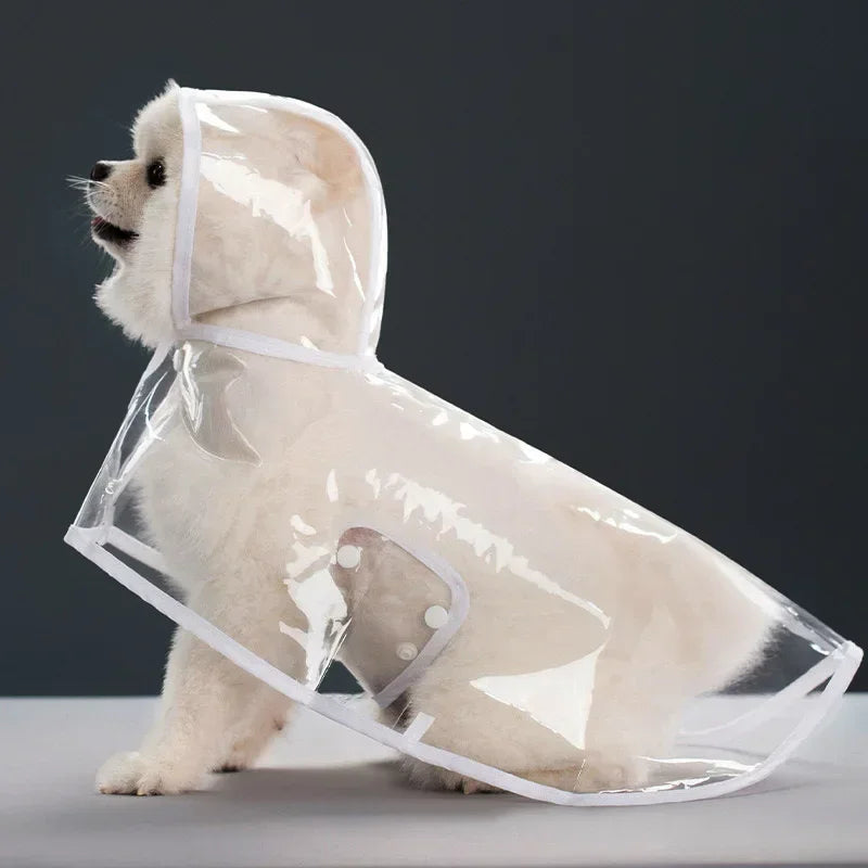 XS/8XL Pet Raincoat Transparent Dog Raincoat Waterproof and Windproof Pet Clothing Large Dog Pet Dog Dog Costume