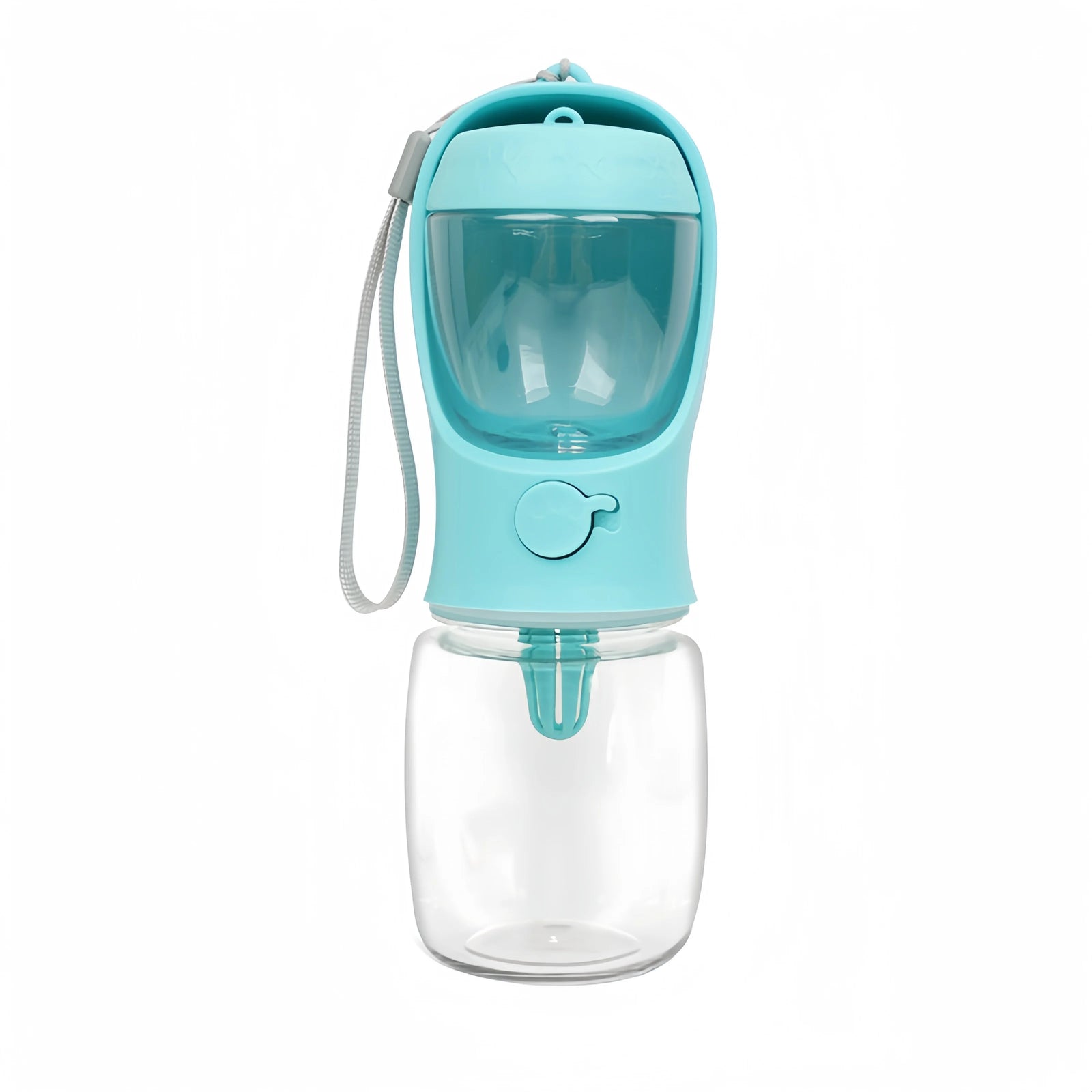 Tragbare Hunde Katzen Wasserflasche mit Futter- und Wasserbehälter für Welpen, Hunde, Futterspender, Futternapf für Unterwegs, Haustierbedarf