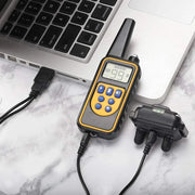 Electric Dog Training Collar Detachable Bark  Rechargeable Anti Barking Shock Vibration Collar for All Dogs Pet with Clicker